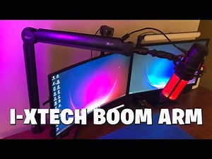 Is this the best Mic Boom Arm? I-XTECH Valiant Unboxing and Setup