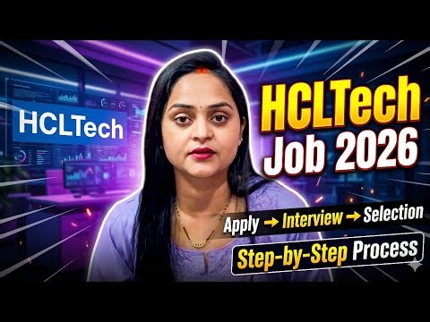 HCLTech Job Kaise Apply Kare 2026 | HCLTech Interview Process | HCLTech Fresher Hiring Step by Step