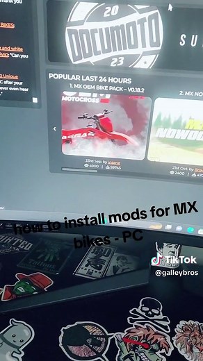 how to install maps for MX bikes - #mods #mxbikes #maps #Nature 👍👍