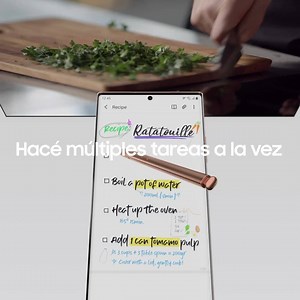 Con Samsung DeX, ampliá el contenido de tu #GalaxyNote20 a tu TV y hacé más de una tarea a la vez. | Samsung