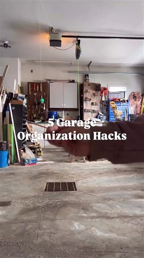 These DIY storage solutions in the garage were all easy to do and game changers as far as getting things organized out in the garage. If you're curious how we made the scrap wood storage and rolling cart out of plywood, it's up on the blog! And if you are wondering if the garage is still clean…no comment. I am just happy that when we do clean it up, everything would have a place to go 😜. #garageorganization #garagestorage #diygaragestorage #diyideas #diystorage #diyproject | Garage Build Series