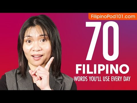 70 Filipino Words You'll Use Every Day - Basic Vocabulary #47