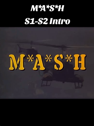 M*A*S*H | S1-S2 Intro #retrointros #MASH #mash #the70s #70stvshows