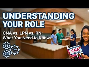 CNA vs. LPN vs. RN — What’s the REAL difference? 🤔💉