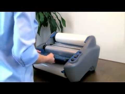 Ultima 35 EZload Roll Laminator - How to Load