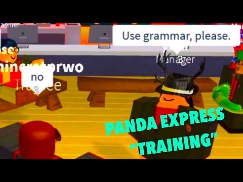 PANDA EXPRESS “TRAINING" ROBLOX TROLLING