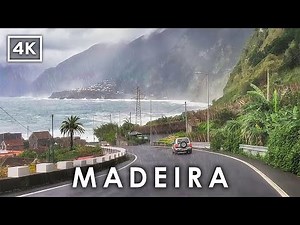 Driving Through a Storm in Madeira 🌧️ | Extreme Weather 4K