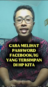 Cara melihat password Facebook dan Instagram yang tersimpan di hp kita #fyp #viral #trending #videoviral #tutorial #tips #trik #android #aplikasi #teknologi #edukasi #update #terbaru #caramudah #carauntuk #fbpro #reel #monetisasi #kejora #jangkauanluas | Andi Septiawan Putra