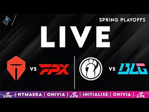 LPL 2025 Live Spring Playoffs | LPL English with Nymaera & Initialise TES vs FPX | BLG vs IG