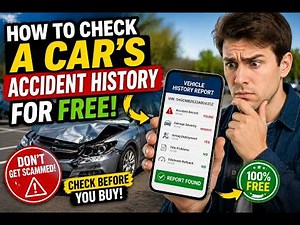 How to check a car's accident history for free