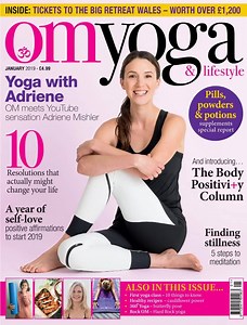 The latest issue of OM Yoga is packed full of all your usual favourites, and lots of tips and guidance for your yoga year ahead! Take a sneak peek inside, and don't forget to subscribe if you don't want to miss an issue. Subscribe now: http://bit.ly/1XW7kuU | OM Yoga & Lifestyle Magazine