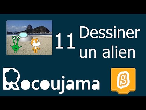 Tuto débutant n°11: Dessiner un alien