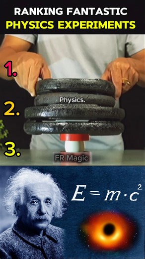 Ranking physics experiments 2 #shorts