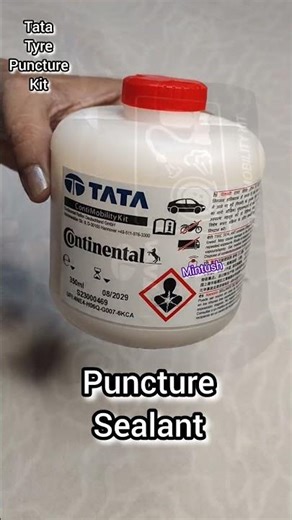 “What’s Inside Tata Tyre Puncture Kit?#shorts”Tata Car Tyre Repair Kit Unboxing | ContiMobilityKit”