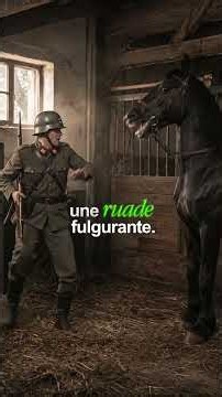 Le seul cheval FUSILLÉ pour acte de Résistance ! 🐎 #secondeguerremondiale #history
