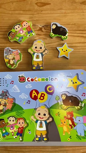 Cocomelon Wooden Puzzle for Kids - Fun Musical Jigsaw Puzzle