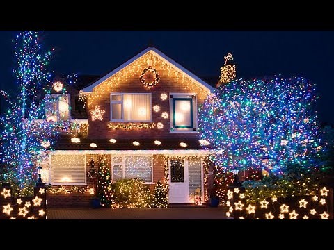 🎄100 OUTDOOR CHRISTMAS LIGHTING IDEAS FOR HOME - CHRISTMAS DECOR IDEAS DIY - ROOF DECORATING IDEAS🎄