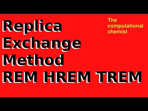 Replica Exchange Method REM | Parallel Tempering | TREM HREM