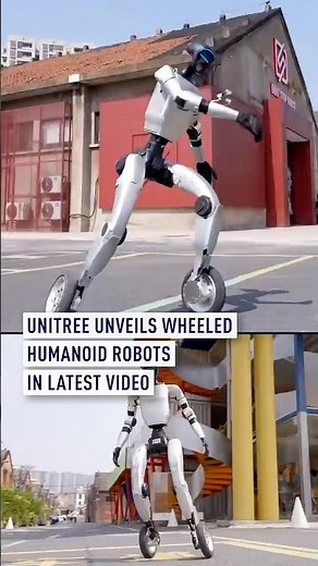 Unitree unveils wheeled humanoid robots in latest video