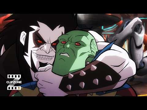 Justice League Warworld | Lobo Vs. The Justice League | ClipZone: Heroes & Villains