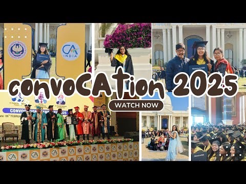 CA Convocation Day || CA Convocation 2025 || Indore ||