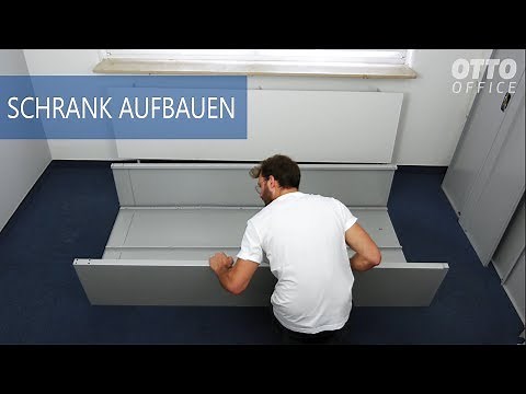 Den "Gürkan" Stahlschrank in wenigen Minuten aufbauen