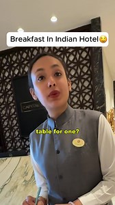 Indian Hotel Breakfast Experience 🥞