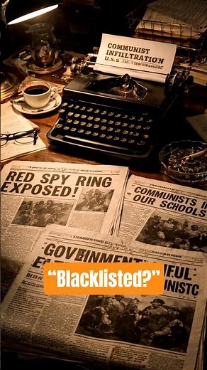 When Hollywood Careers Disappeared Overnight | Blacklist Fear & Silence #RedScare
