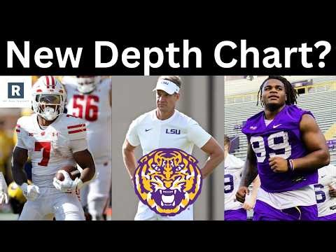 LSU Football Spring Practice Intel | NEW Depth Chart | Surprise Players Emerging?