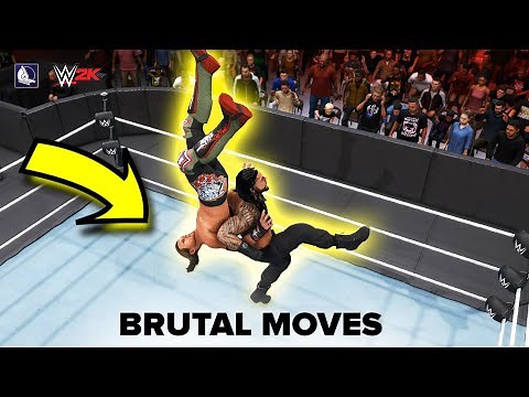 The most Brutal moves in WWE 2K20 on PS5 (painful)