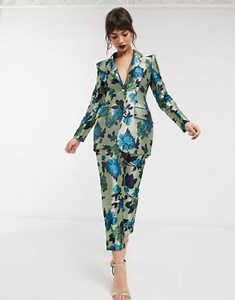 ASOS EDITION summer floral jacquard suit | ASOS