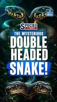 The Mysterious Double-Headed Snake Found in India | Red Sand Boa Explained | NEXT IAS