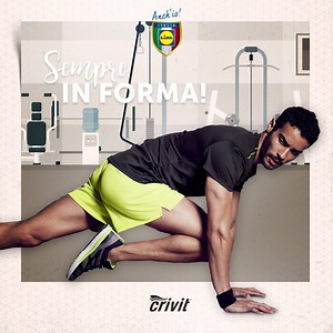 In casa o all’aperto, con #Crivit hai tutto il necessario per l'attività fisica! 💪 Qual è il tuo segreto per tenerti in forma? | Lidl Italia