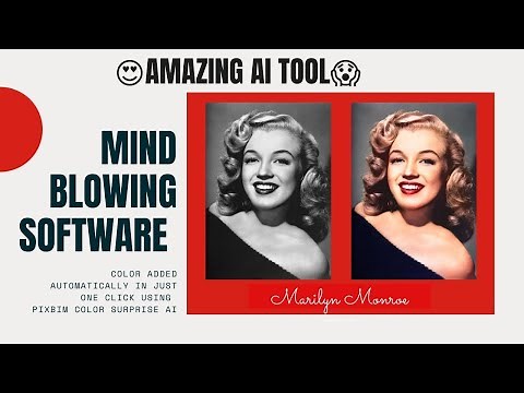 How to Colorize Black and White Photos - Colorized automatically using Pixbim Color Surprise AI