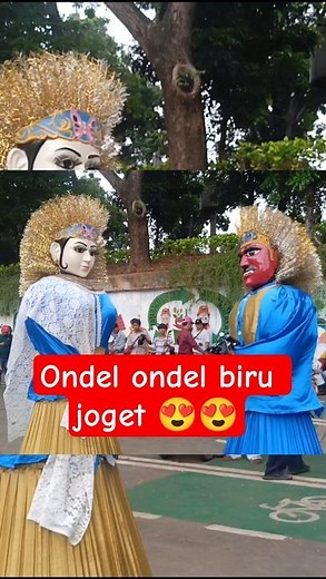 ondel ondel biru joget #shorts #viralshorts