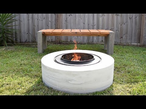 Making a fire pit from a washer drum