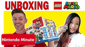Kit & Krysta unbox all of the exciting new LEGO Super Mario sets launching on Aug. 1 on this episode of Nintendo Minute! | Nintendo of America