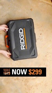 What's more attractive than an 18V Brushless 2-Tool Combo Kit in a hard case? An 18V Brushless 2-Tool Combo Kit in a hard case at a new lower price. Now exclusively at The Home Depot. Shop now --> bit.ly/3oPl0yW | RIDGID Power Tools