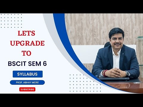 Understanding TYBSCIT SEM 6 Syllabus | All information About Sem 6 Subjects | Project Support