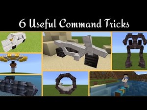 6 useful Tricks to make Command Block Creation a lot easier (Tutorial)