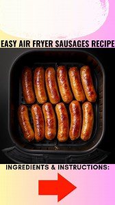 Easy Air Fryer Sausages Recipe There’s something deeply satisfying about pulling perfectly browned, juicy sausages out of the air fryer in under 15 minutes. No splattering pan, no babysitting the stove—just evenly cooked sausages with that irresistible snap on the outside and tender bite inside. This easy air fryer sausages recipe is a go-to for busy American weeknights, quick breakfasts, or game-day spreads when you want big flavor with minimal effort. Ingredients You’ll Need : 8–12 halal beef 