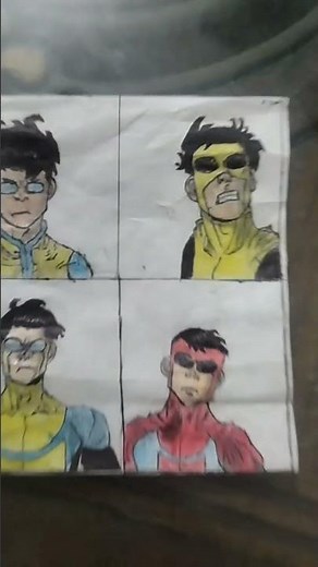 i drawed my favorite invincible variants #drawing #invincible