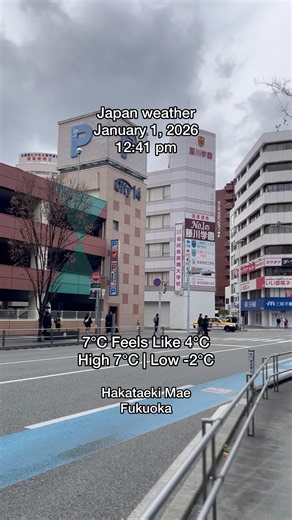 Japan Weather Update January 1, 2026 | Gracious Places