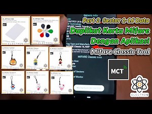 Duplikat Sector UID dari Kartu 13.56MHz dengan Mifare Classic Tool Part 2