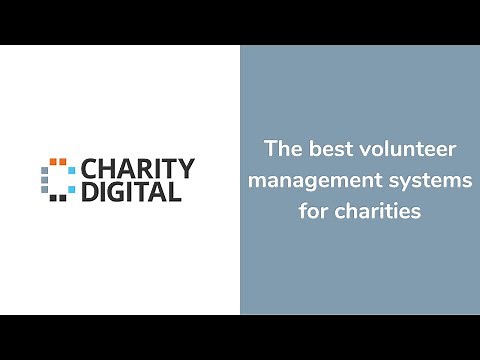 The best volunteer management systems for charities | Webinar