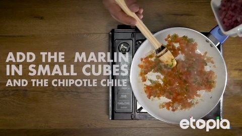 Cucumber Rolls with Smoked Marlin