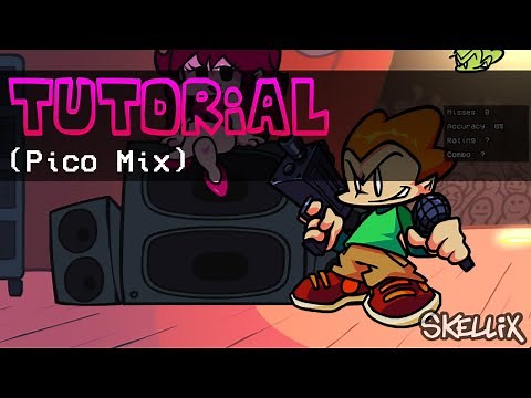 FNF - Tutorial (Pico Mix) (UST v2) Charted + Cutscenes
