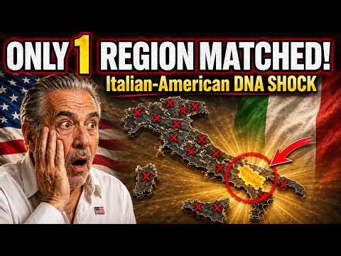 Scientists Compared Italian-American DNA to Modern Italian DNA. Only One Region Matched!