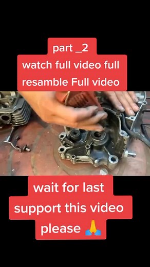 Motorcycle Engine Assembly Process - Part 2