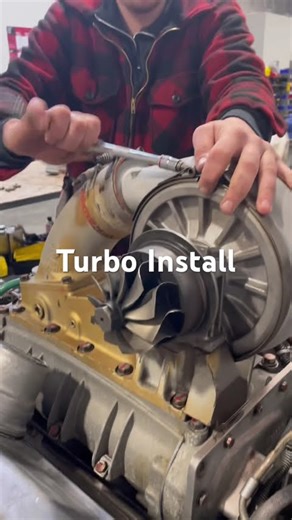 8V-92 turbo install 1 piece at a time! #dieselengine #detroitdiesel #detroit #detroitdieselengine